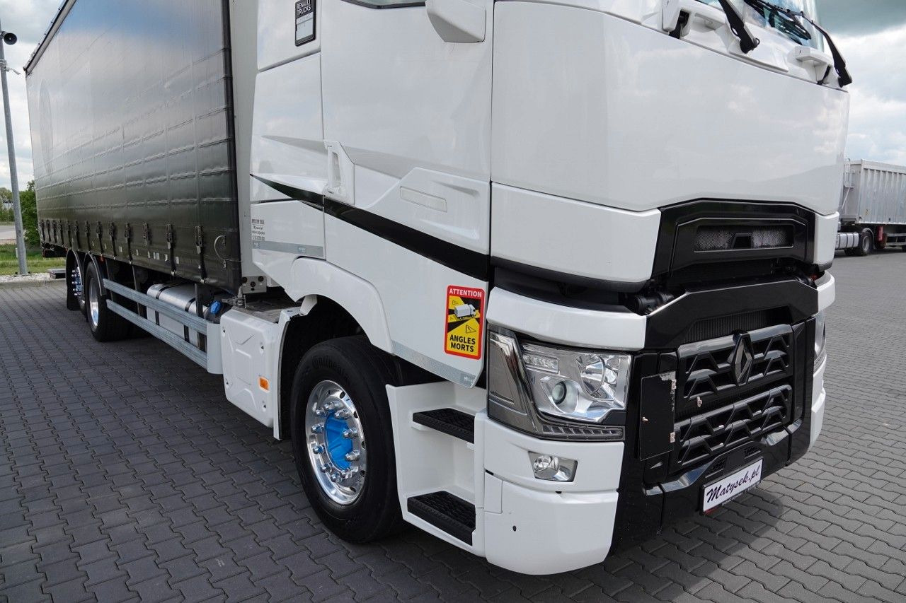Renault T 440 / 6X2 / SOLÓWKA / FIRANKA 9.5 M / I-PARK C - Camion cu prelată: Foto 5 Renault T 440 / 6X2 / SOLÓWKA / FIRANKA 9.5 M / I-PARK C - Camion cu prelată: Foto 5
