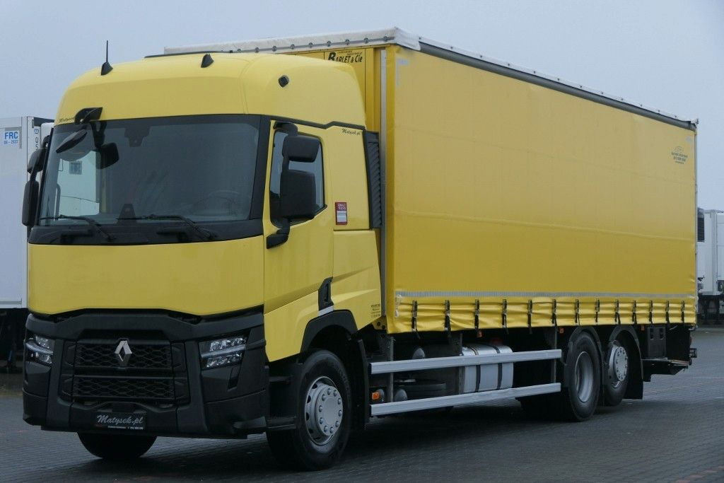 Renault T 460/6X2/CURTAINSIDER-60M3/L:9,15M/NEW MODEL/22 - Camion cu prelată: Foto 1 Renault T 460/6X2/CURTAINSIDER-60M3/L:9,15M/NEW MODEL/22 - Camion cu prelată: Foto 1