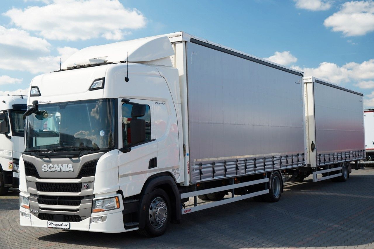 Scania P 280 / TANDEM / 4X2 / MEGA / I-PARK COOL / PRZ - Camion cu prelată: Foto 3 Scania P 280 / TANDEM / 4X2 / MEGA / I-PARK COOL / PRZ - Camion cu prelată: Foto 3