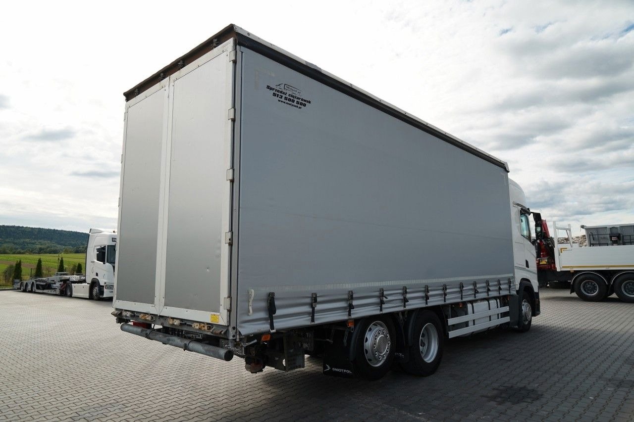 Scania S 450 / SOLÓWKA / 6X2 / OŚ PODNOSZONA / 2019 / - Camion cu prelată: Foto 5 Scania S 450 / SOLÓWKA / 6X2 / OŚ PODNOSZONA / 2019 / - Camion cu prelată: Foto 5