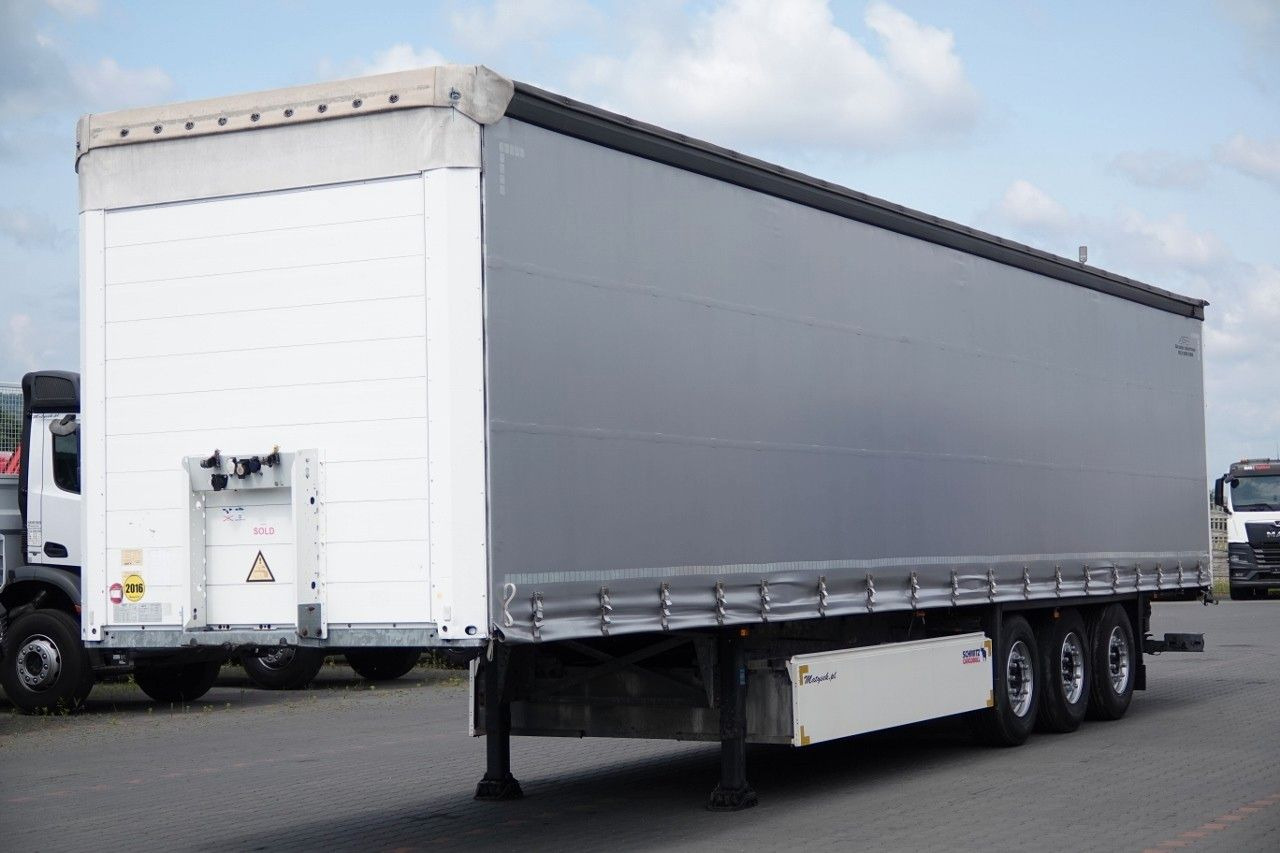 Schmitz Cargobull FIRANKA / STANDARD / OŚ PODNOSZONA / KOSZ NA PA - Semiremorcă prelată: Foto 1 Schmitz Cargobull FIRANKA / STANDARD / OŚ PODNOSZONA / KOSZ NA PA - Semiremorcă prelată: Foto 1