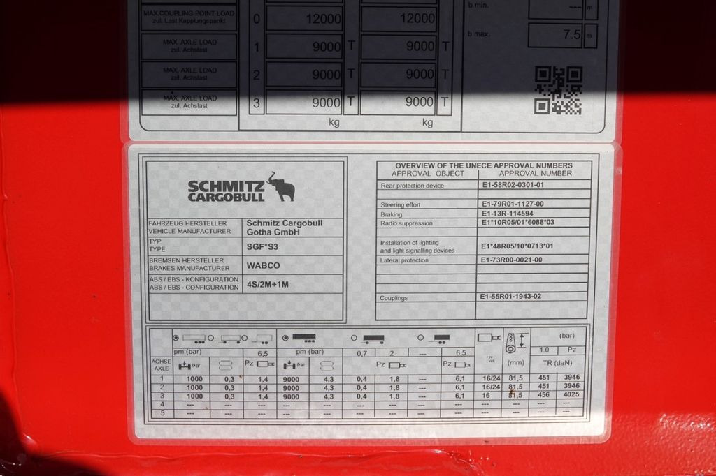 Leasing de Schmitz Cargobull WYWROTKA 28 m3 / STALOWA / RYNNA WANNA HP / PLAN  Schmitz Cargobull WYWROTKA 28 m3 / STALOWA / RYNNA WANNA HP / PLAN: Foto 19