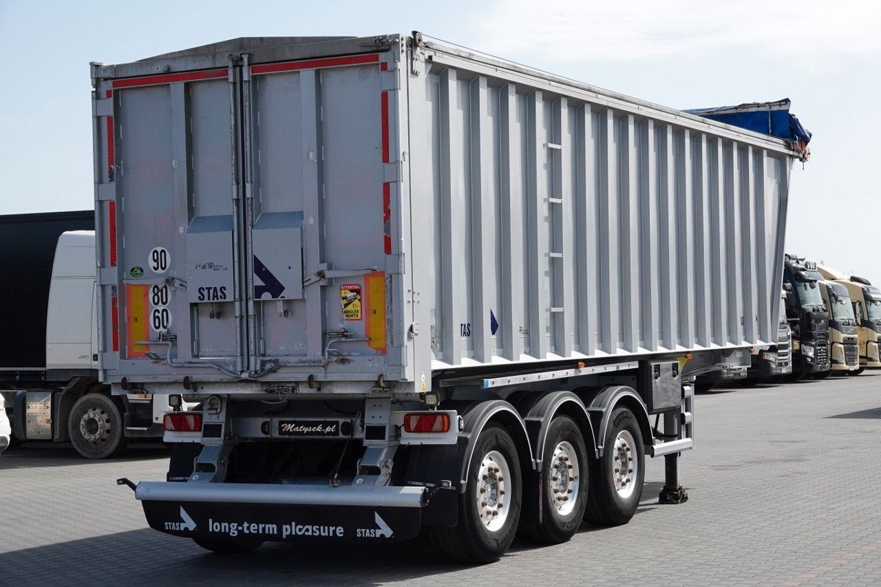 Stas WYWROTKA 43 m3 / ALUMINIOWA / OŚ PODNOSZONA / - Semiremorcă basculantă: Foto 5 Stas WYWROTKA 43 m3 / ALUMINIOWA / OŚ PODNOSZONA / - Semiremorcă basculantă: Foto 5