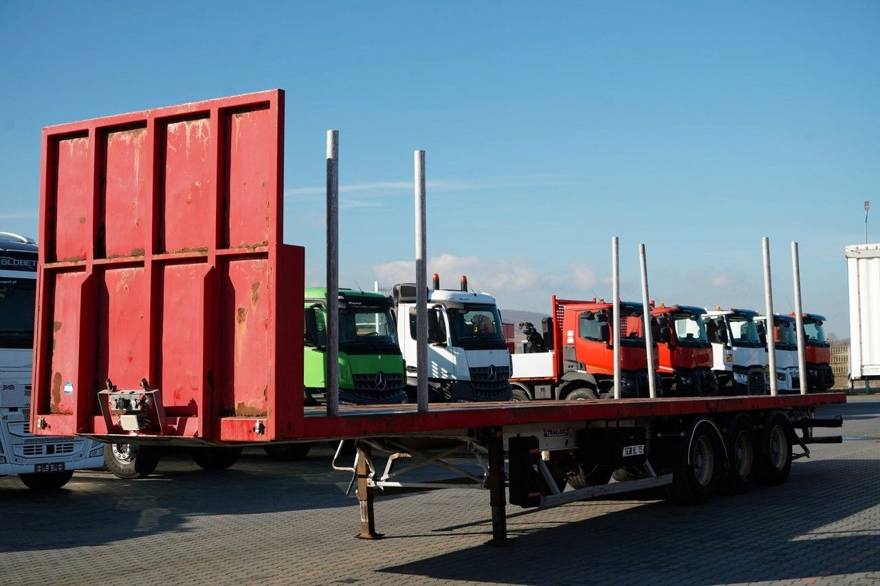 Trailor NACZEPA PLATFORMA / KŁONICE / OŚ SKRĘTNA - Semiremorcă platformă: Foto 4 Trailor NACZEPA PLATFORMA / KŁONICE / OŚ SKRĘTNA - Semiremorcă platformă: Foto 4