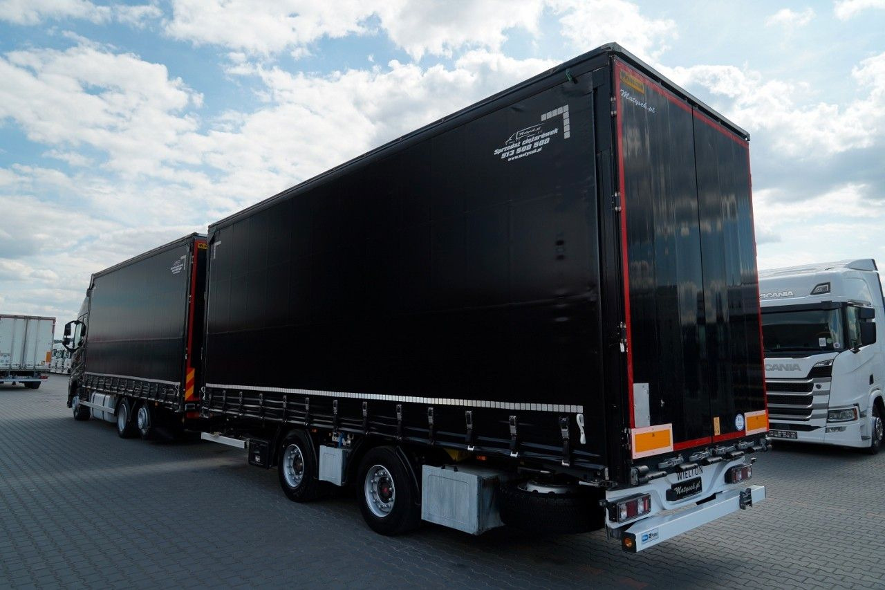 Volvo FH 460 / I-SAVE / XXL / ZESTAW TANDEM PRZEJAZDOW - Camion cu prelată: Foto 3 Volvo FH 460 / I-SAVE / XXL / ZESTAW TANDEM PRZEJAZDOW - Camion cu prelată: Foto 3