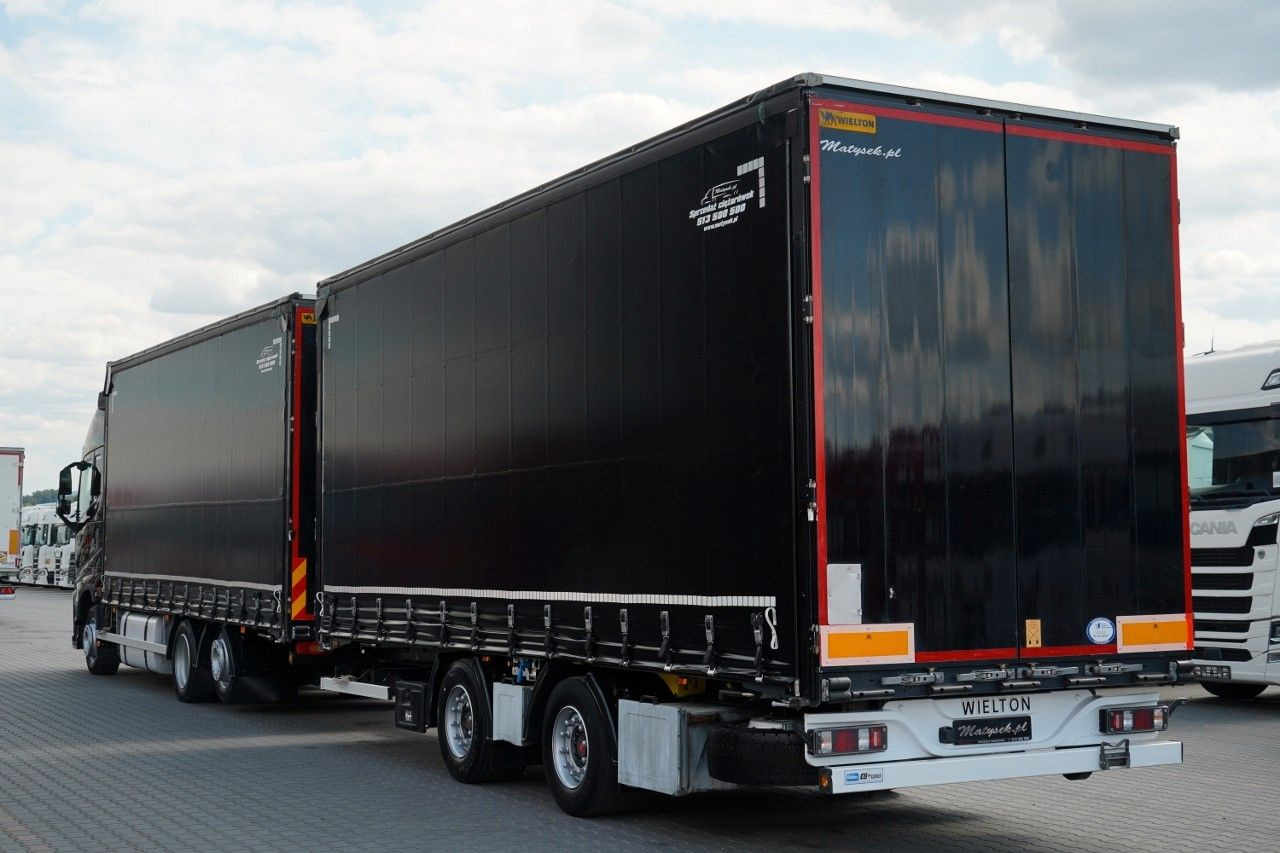 Volvo FH 460 / I-SAVE / XXL / ZESTAW TANDEM PRZEJAZDOW - Camion cu prelată: Foto 4 Volvo FH 460 / I-SAVE / XXL / ZESTAW TANDEM PRZEJAZDOW - Camion cu prelată: Foto 4