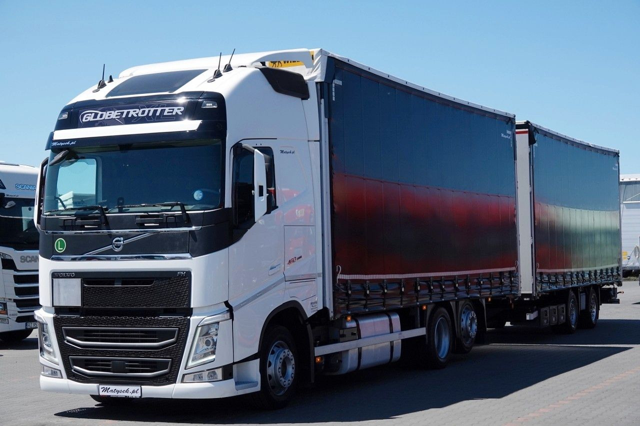 Volvo FH 460 / ZESTAW TANDEM / 120 M3 / FULL AIRMATIC - Camion cu prelată: Foto 2 Volvo FH 460 / ZESTAW TANDEM / 120 M3 / FULL AIRMATIC - Camion cu prelată: Foto 2