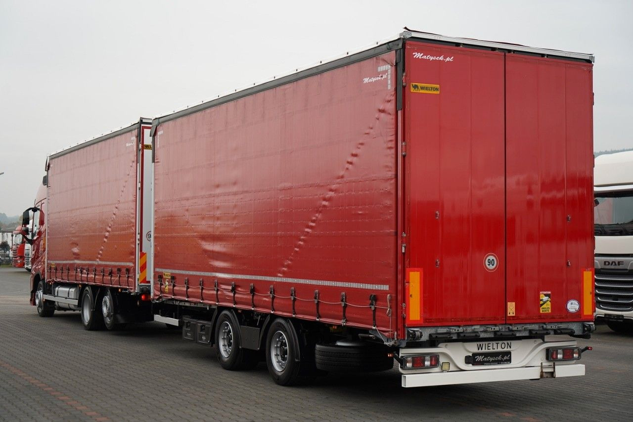 Volvo FH 460 / ZESTAW TANDEM / 120 M3 / PRZEJAZDOWY / - Camion cu prelată: Foto 3 Volvo FH 460 / ZESTAW TANDEM / 120 M3 / PRZEJAZDOWY / - Camion cu prelată: Foto 3