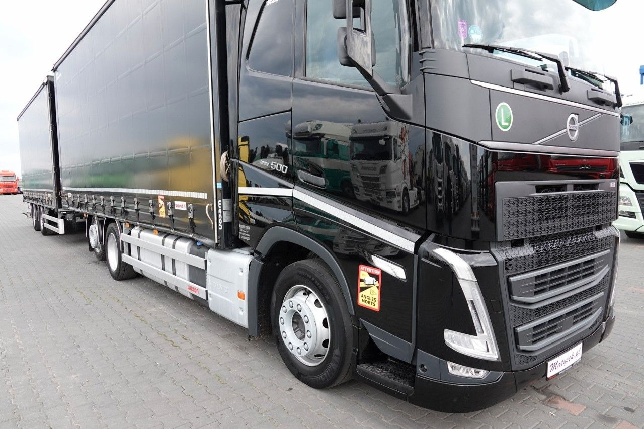 Volvo FH 500 / I-SAVE / XL / ZESTAW TANDEM PRZEJAZDOW - Camion cu prelată: Foto 5 Volvo FH 500 / I-SAVE / XL / ZESTAW TANDEM PRZEJAZDOW - Camion cu prelată: Foto 5