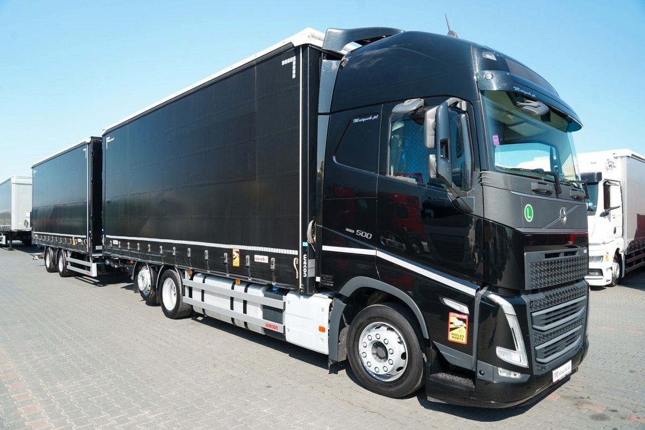 Volvo FH 500 / I-SAVE / XL / ZESTAW TANDEM PRZEJAZDOWY - Camion cu prelată: Foto 5 Volvo FH 500 / I-SAVE / XL / ZESTAW TANDEM PRZEJAZDOWY - Camion cu prelată: Foto 5