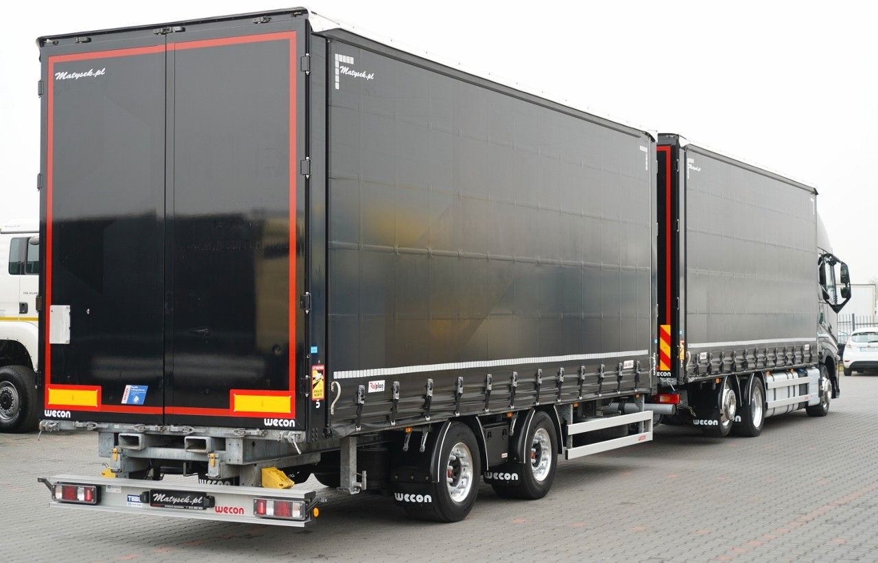Volvo FH 500 /XXL / ZESTAW TANDEM PRZEJAZDOWY 120 M3 / - Camion cu prelată, Remorcă cu prelată: Foto 4 Volvo FH 500 /XXL / ZESTAW TANDEM PRZEJAZDOWY 120 M3 / - Camion cu prelată, Remorcă cu prelată: Foto 4