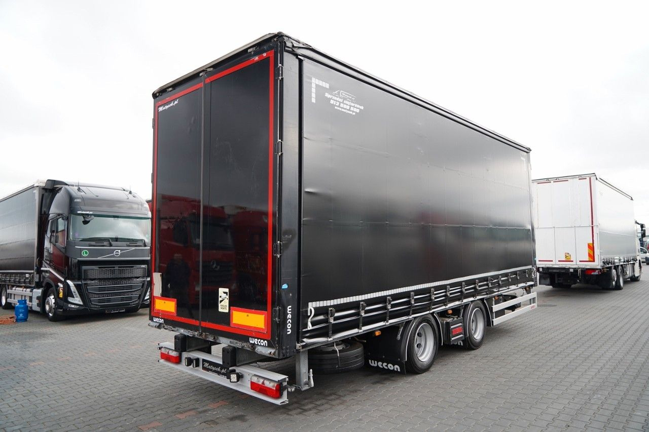 Wecon PRZYCZEPA - 7,7 M / TANDEM / PRZEJAZDOWA / - Remorcă cu prelată: Foto 5 Wecon PRZYCZEPA - 7,7 M / TANDEM / PRZEJAZDOWA / - Remorcă cu prelată: Foto 5