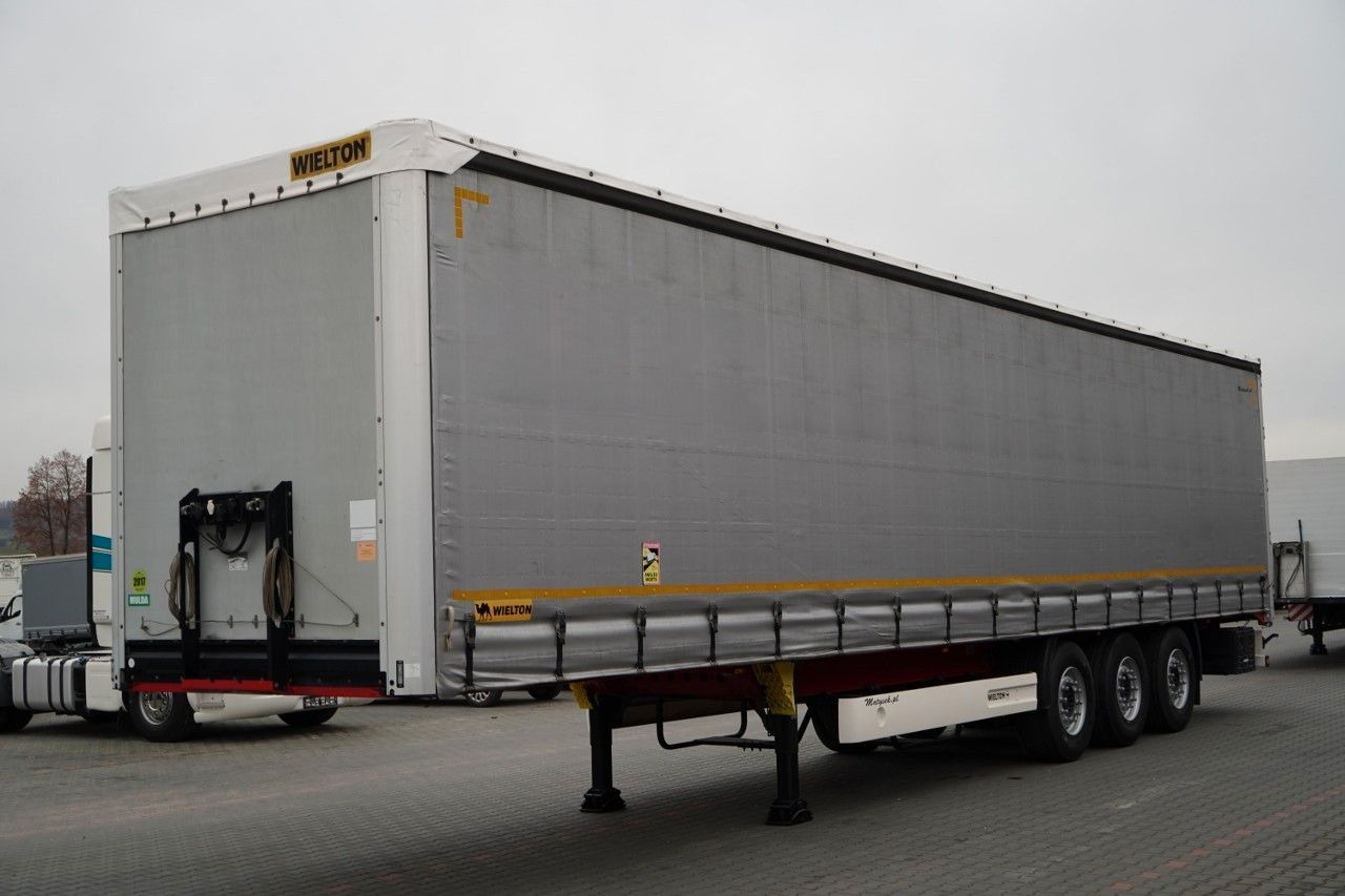 Wielton FIRANKA STANDARD / MULDA DO STALI - 9 M / OŚ POD - Semiremorcă prelată: Foto 1 Wielton FIRANKA STANDARD / MULDA DO STALI - 9 M / OŚ POD - Semiremorcă prelată: Foto 1