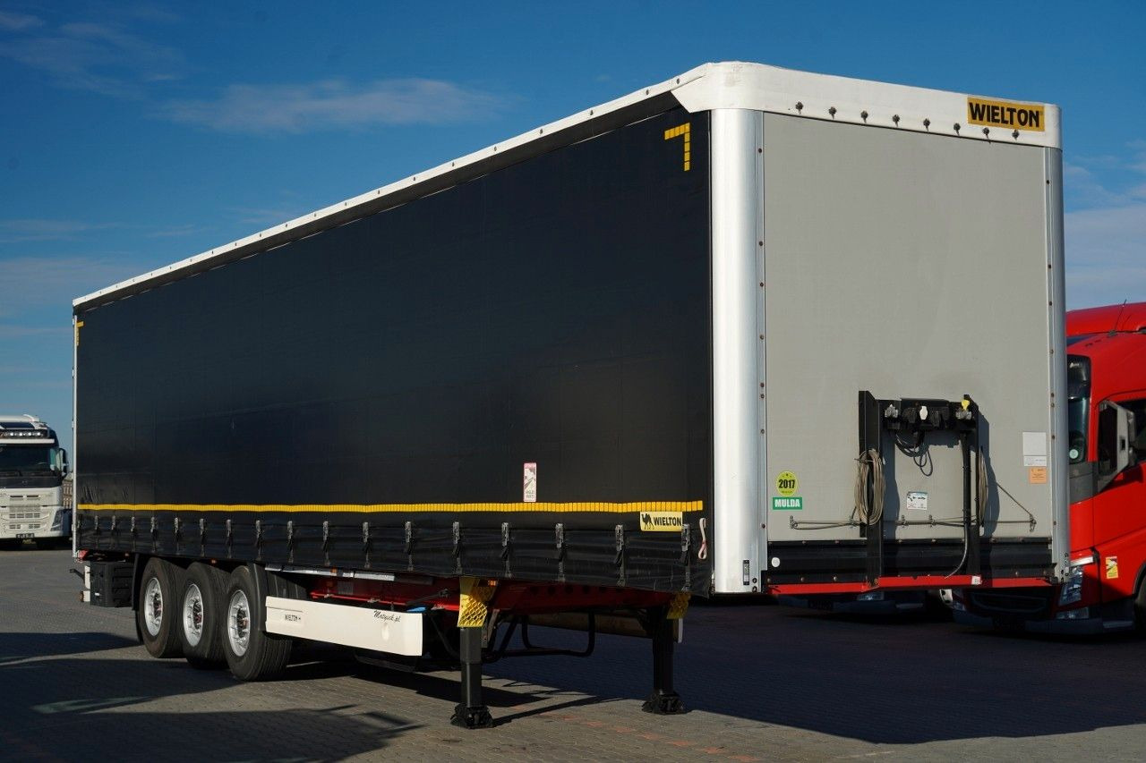 Wielton FIRANKA STANDARD / MULDA DO STALI - 9 M / OŚ POD - Semiremorcă prelată: Foto 1 Wielton FIRANKA STANDARD / MULDA DO STALI - 9 M / OŚ POD - Semiremorcă prelată: Foto 1