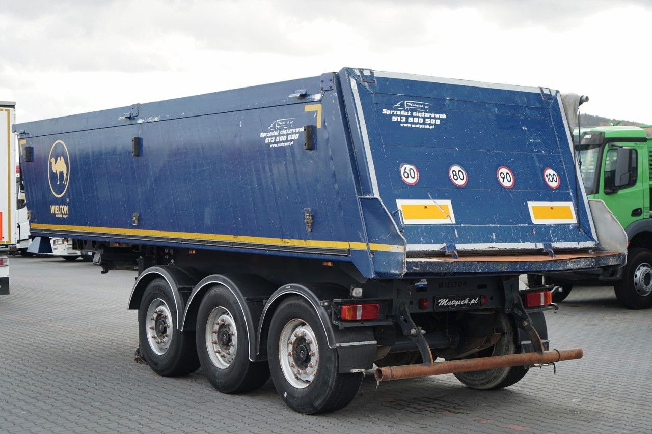 Wielton WYWROTKA / 24 M3 / ALUMINIOWA / OŚ PODNOSZONA / - Semiremorcă basculantă: Foto 4 Wielton WYWROTKA / 24 M3 / ALUMINIOWA / OŚ PODNOSZONA / - Semiremorcă basculantă: Foto 4