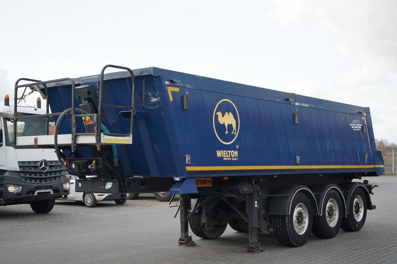Wielton WYWROTKA / 24 M3 / ALUMINIOWA / OŚ PODNOSZONA / - Semiremorcă basculantă: Foto 1 Wielton WYWROTKA / 24 M3 / ALUMINIOWA / OŚ PODNOSZONA / - Semiremorcă basculantă: Foto 1