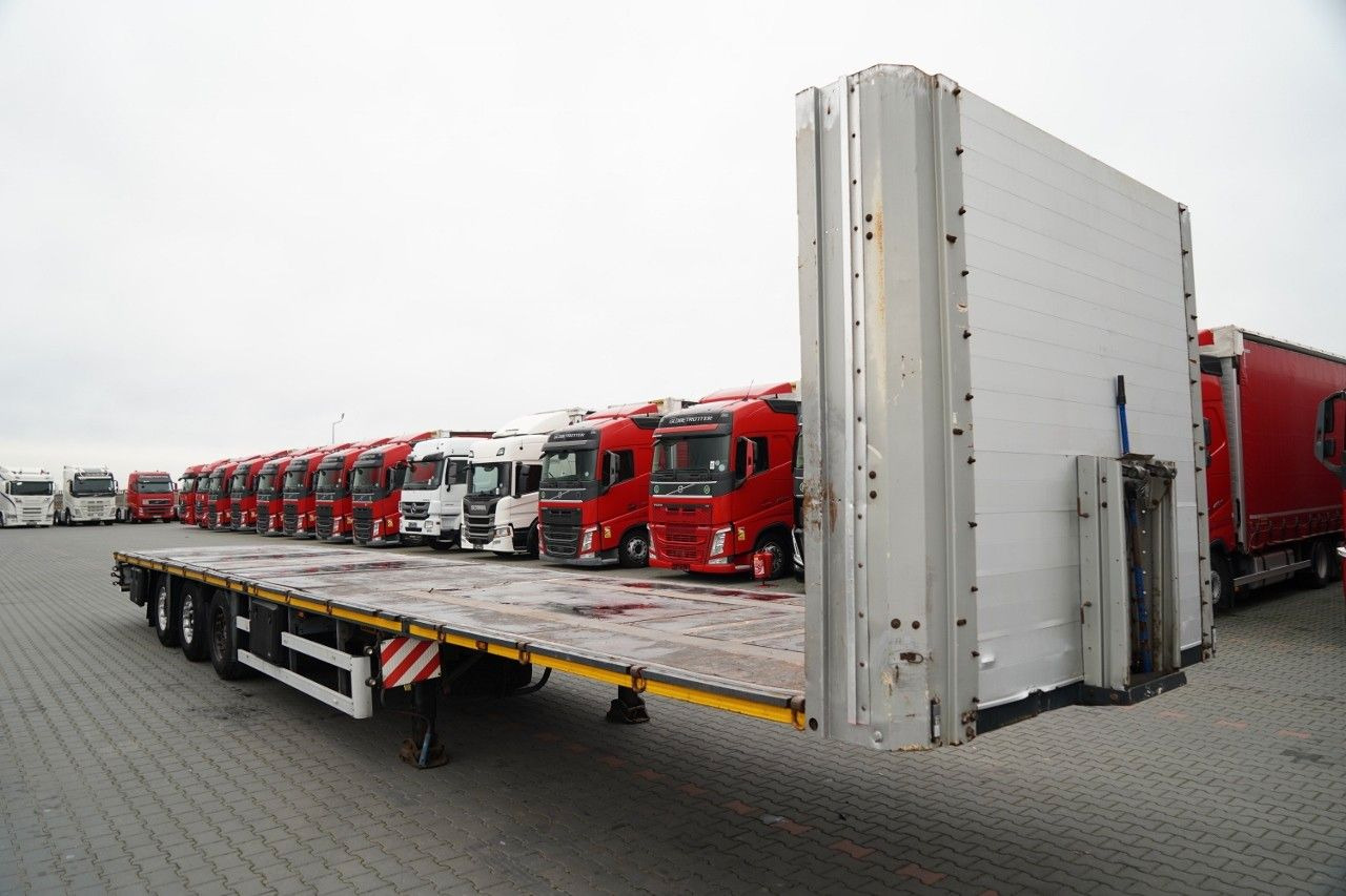 ZASŁAW PLATFORMA NISKOPODWOZIOWA + HAKI PODKONTENERY - Semiremorcă platformă: Foto 3 ZASŁAW PLATFORMA NISKOPODWOZIOWA + HAKI PODKONTENERY - Semiremorcă platformă: Foto 3