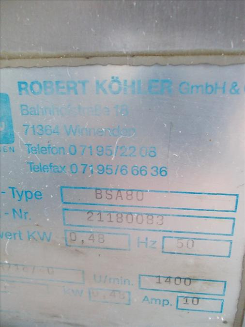 Erka BSA 80 80 Sheeter for Dough Strands (pretzel) - Utilaj brutarie: Foto 4 Erka BSA 80 80 Sheeter for Dough Strands (pretzel) - Utilaj brutarie: Foto 4