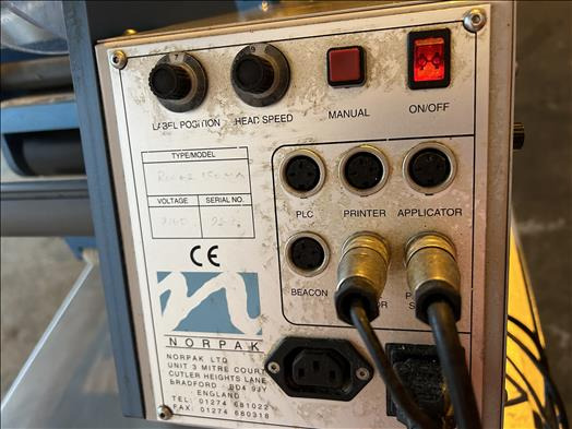 Norpak Rover150 label applicator - Maşina de ambalat: Foto 5 Norpak Rover150 label applicator - Maşina de ambalat: Foto 5