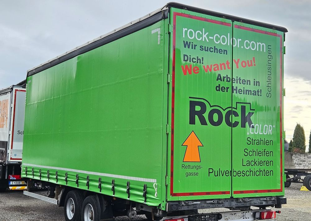 Fliegl PRZYCZEPA CIĘŻAROWA / TANDEM / 2 OSIE / 18 PALET / GÓRNY REGULOWANY SPRZĘG / 10500DMC / 7 TON ŁADOWNOŚĆ - Remorcă cu prelată: Foto 4 Fliegl PRZYCZEPA CIĘŻAROWA / TANDEM / 2 OSIE / 18 PALET / GÓRNY REGULOWANY SPRZĘG / 10500DMC / 7 TON ŁADOWNOŚĆ - Remorcă cu prelată: Foto 4