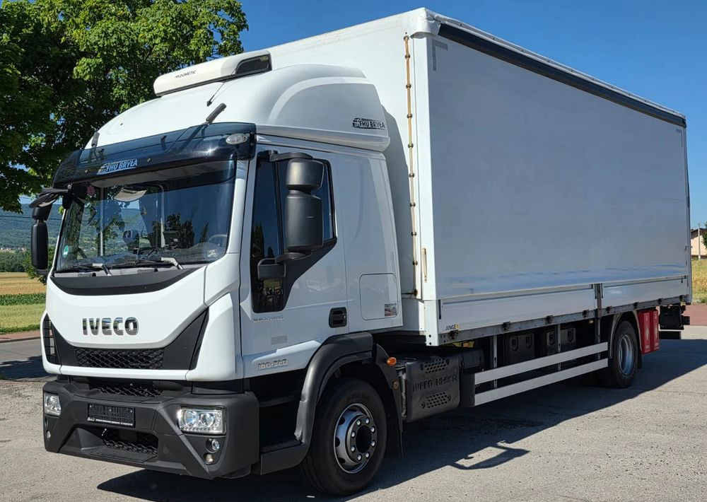 Iveco EUROCARGO 160E320/FIRANKA/WINDA/AUTOMAT/NISKI PRZEBIEG/E6/SPROWADZONY/PIERWSZY WŁAŚCICIEL - Camion cu prelată: Foto 1 Iveco EUROCARGO 160E320/FIRANKA/WINDA/AUTOMAT/NISKI PRZEBIEG/E6/SPROWADZONY/PIERWSZY WŁAŚCICIEL - Camion cu prelată: Foto 1