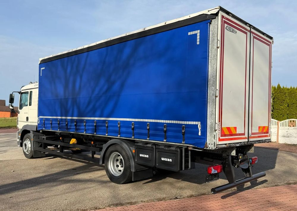MAN TGM 15.290 / FIRANKA / 2016R / KLIMA POSTOJOWA /SPROWADZONY/ 8T ŁADOWNOŚĆ / 17 PALET / E6 / WINDA / - Camion cu prelată: Foto 5 MAN TGM 15.290 / FIRANKA / 2016R / KLIMA POSTOJOWA /SPROWADZONY/ 8T ŁADOWNOŚĆ / 17 PALET / E6 / WINDA / - Camion cu prelată: Foto 5