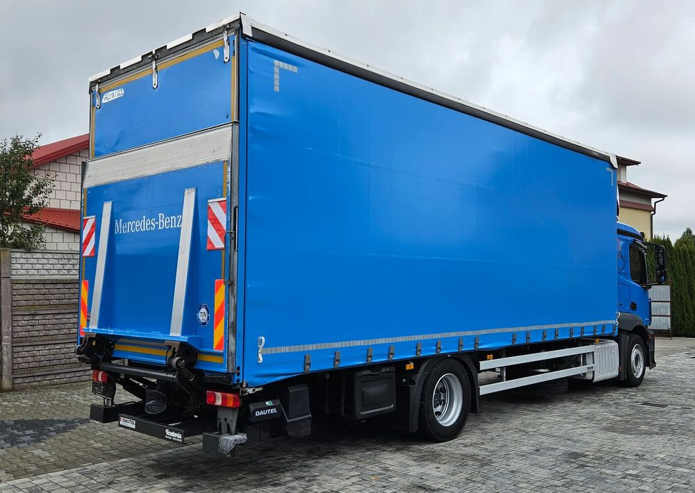 Mercedes-Benz ACTROS 1835 / FIRANKA / WINDA / 19 EUROPALET / AUTOMAT / Z NIEMIEC / 2016/DUŻA ŁADOWNOŚĆ - Camion cu prelată: Foto 4 Mercedes-Benz ACTROS 1835 / FIRANKA / WINDA / 19 EUROPALET / AUTOMAT / Z NIEMIEC / 2016/DUŻA ŁADOWNOŚĆ - Camion cu prelată: Foto 4
