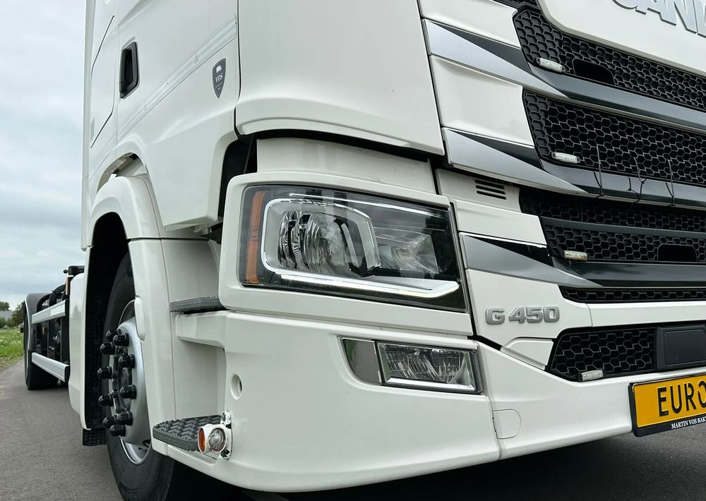 Scania G450 / G410 / BDF / RAMA / E6 / CAŁA NA PODUSZKACH / ROZSTAW OSI 5.5M / LAWETA / DO ŻYWCA / DO BYDŁA / SKÓRY / DO ZABUDOWY / SPROWADZONA - Camion şasiu: Foto 5 Scania G450 / G410 / BDF / RAMA / E6 / CAŁA NA PODUSZKACH / ROZSTAW OSI 5.5M / LAWETA / DO ŻYWCA / DO BYDŁA / SKÓRY / DO ZABUDOWY / SPROWADZONA - Camion şasiu: Foto 5