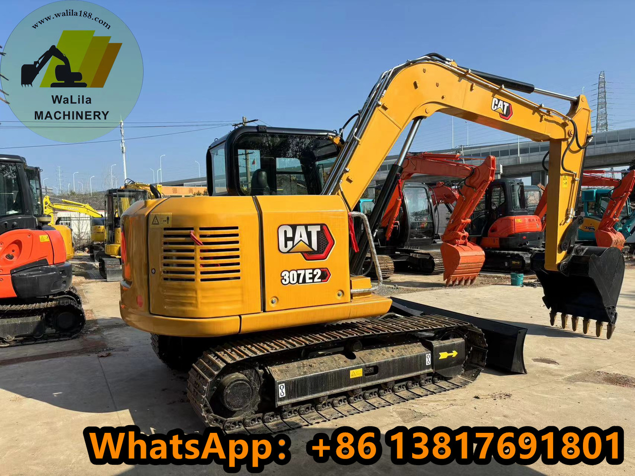 CAT 307E Caterpillar 307E2 - Mini excavator: Foto 1 CAT 307E Caterpillar 307E2 - Mini excavator: Foto 1