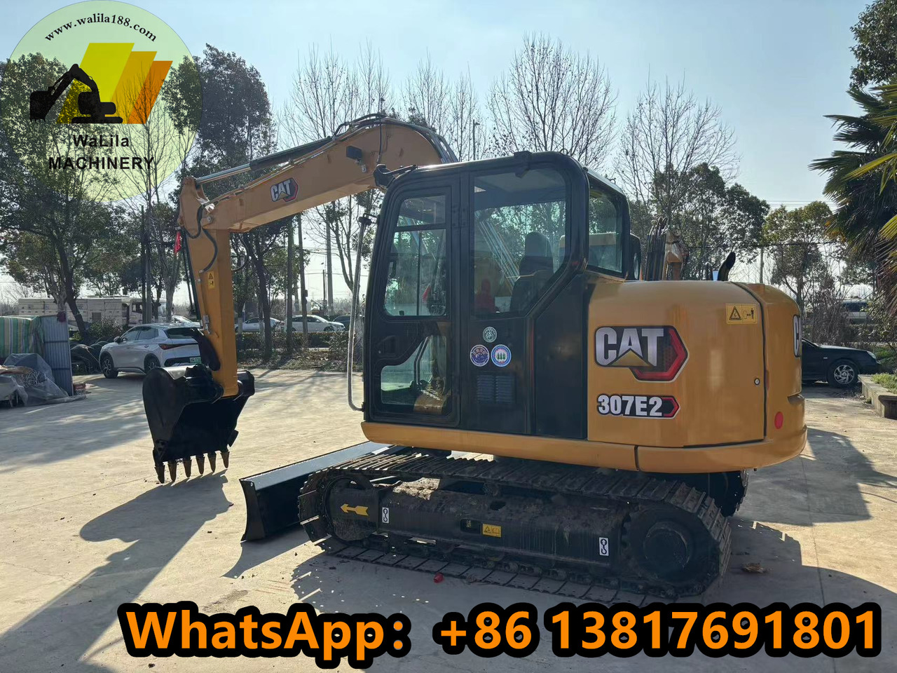 Mini excavator CAT 307E Caterpillar 307E2: Foto 9