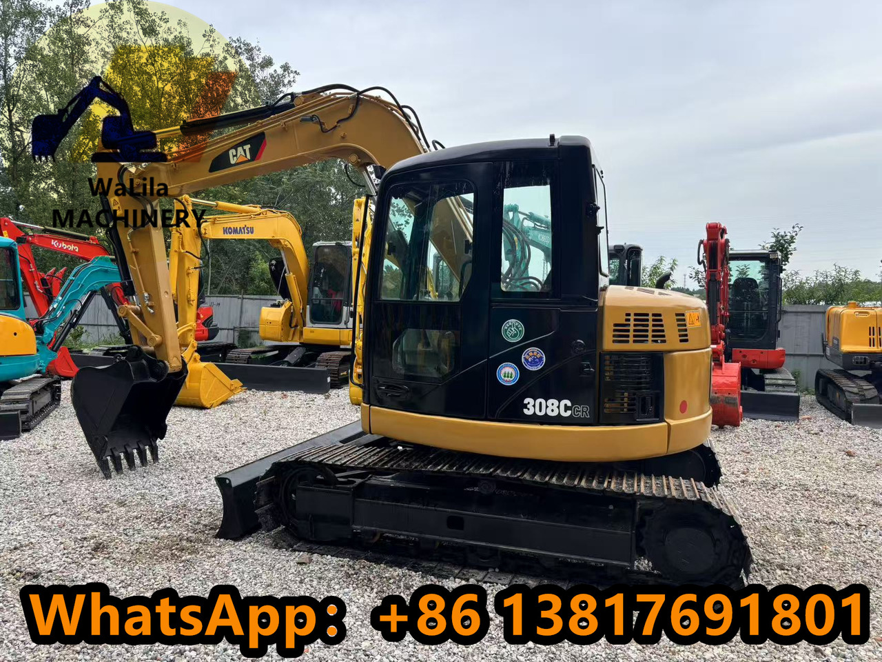 CAT CAT 308CCR - Mini excavator: Foto 1 CAT CAT 308CCR - Mini excavator: Foto 1