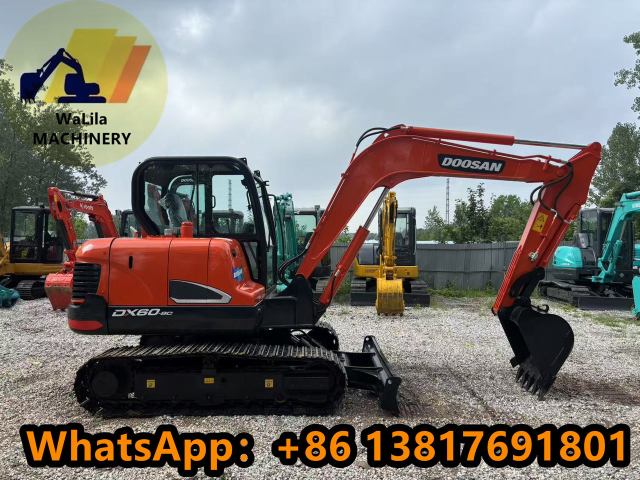 DOOSAN DX60-9 - Mini excavator: Foto 1 DOOSAN DX60-9 - Mini excavator: Foto 1