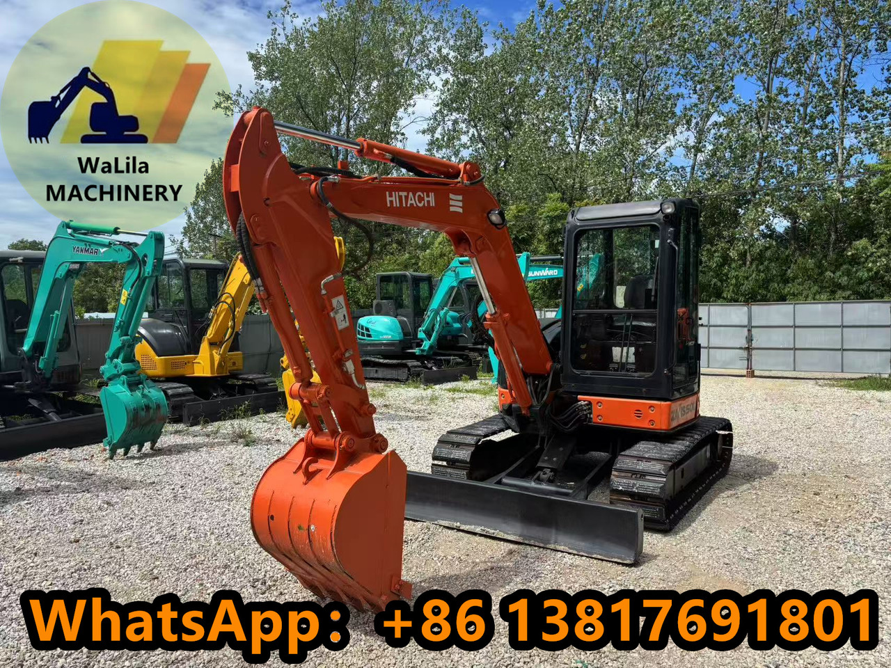 HITACHI ZX50US - Mini excavator: Foto 3 HITACHI ZX50US - Mini excavator: Foto 3