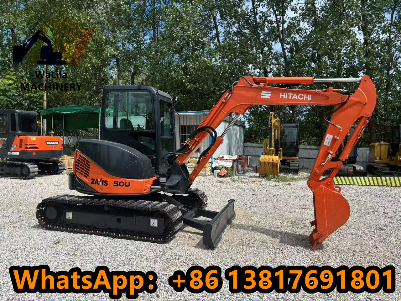 HITACHI ZX50US - Mini excavator: Foto 5 HITACHI ZX50US - Mini excavator: Foto 5