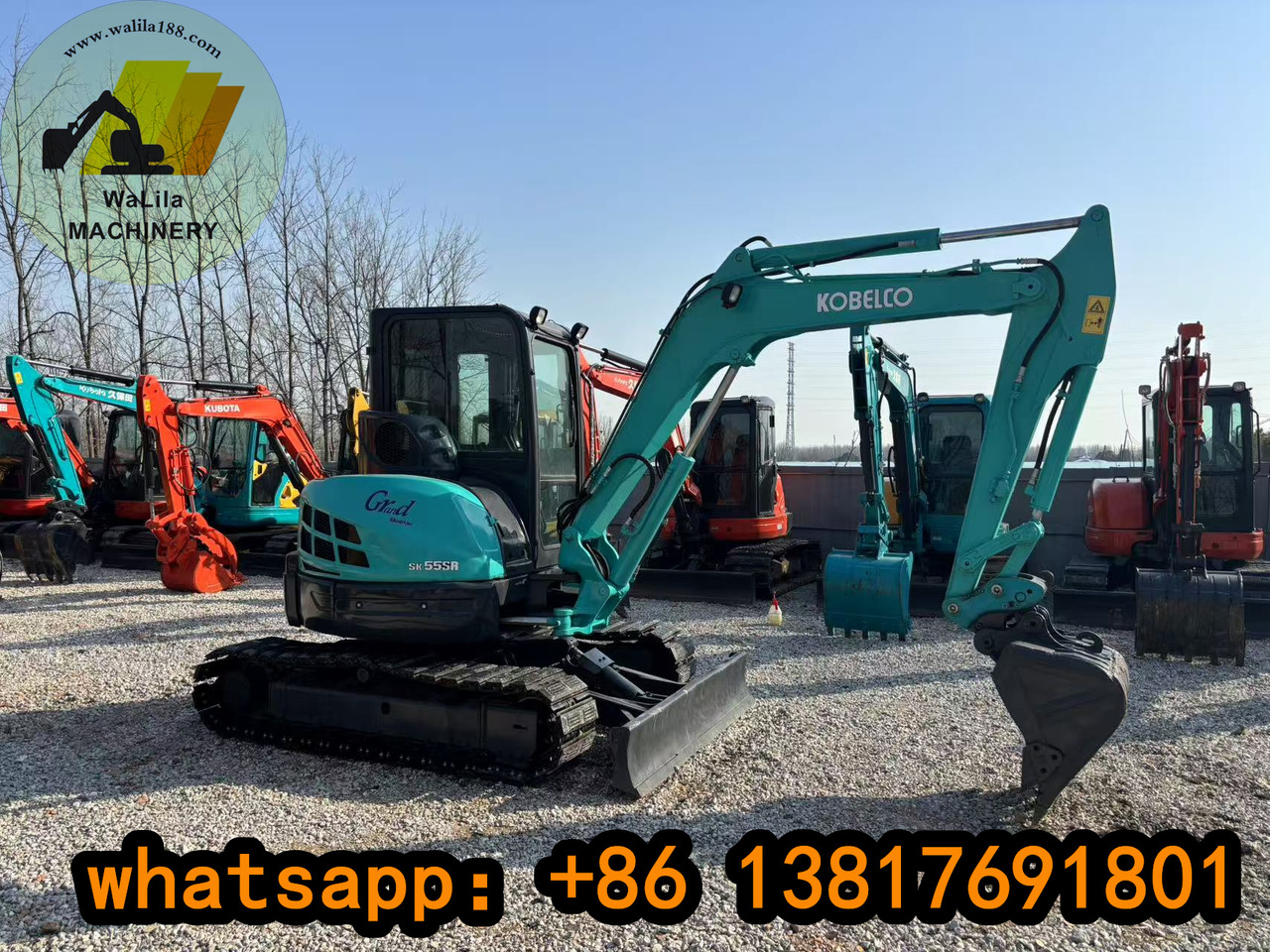 KOBELCO SK55 - Mini excavator: Foto 3 KOBELCO SK55 - Mini excavator: Foto 3