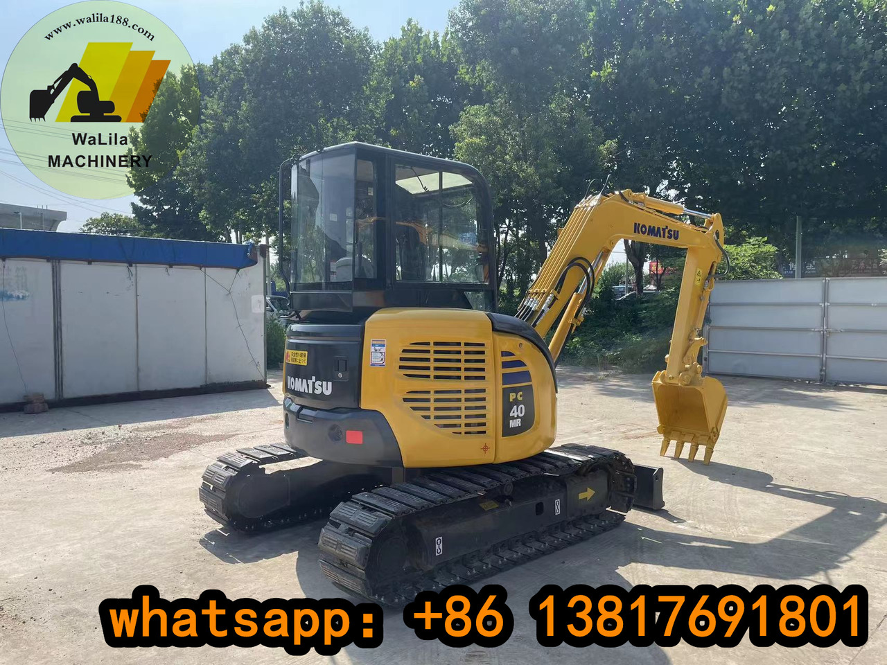 KOMATSU PC 40 MR-3 - Mini excavator: Foto 3 KOMATSU PC 40 MR-3 - Mini excavator: Foto 3