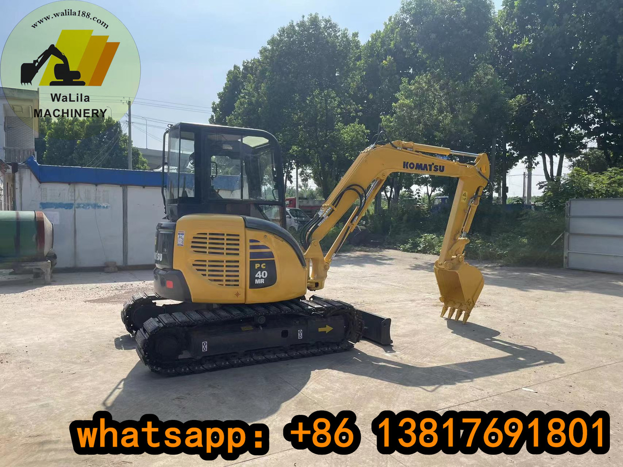KOMATSU PC 40 MR-3 - Mini excavator: Foto 5 KOMATSU PC 40 MR-3 - Mini excavator: Foto 5