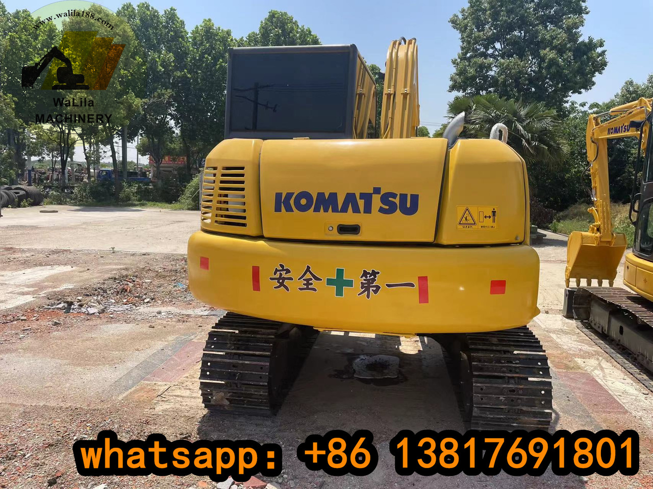 KOMATSU PC 70-8 - Mini excavator: Foto 4 KOMATSU PC 70-8 - Mini excavator: Foto 4