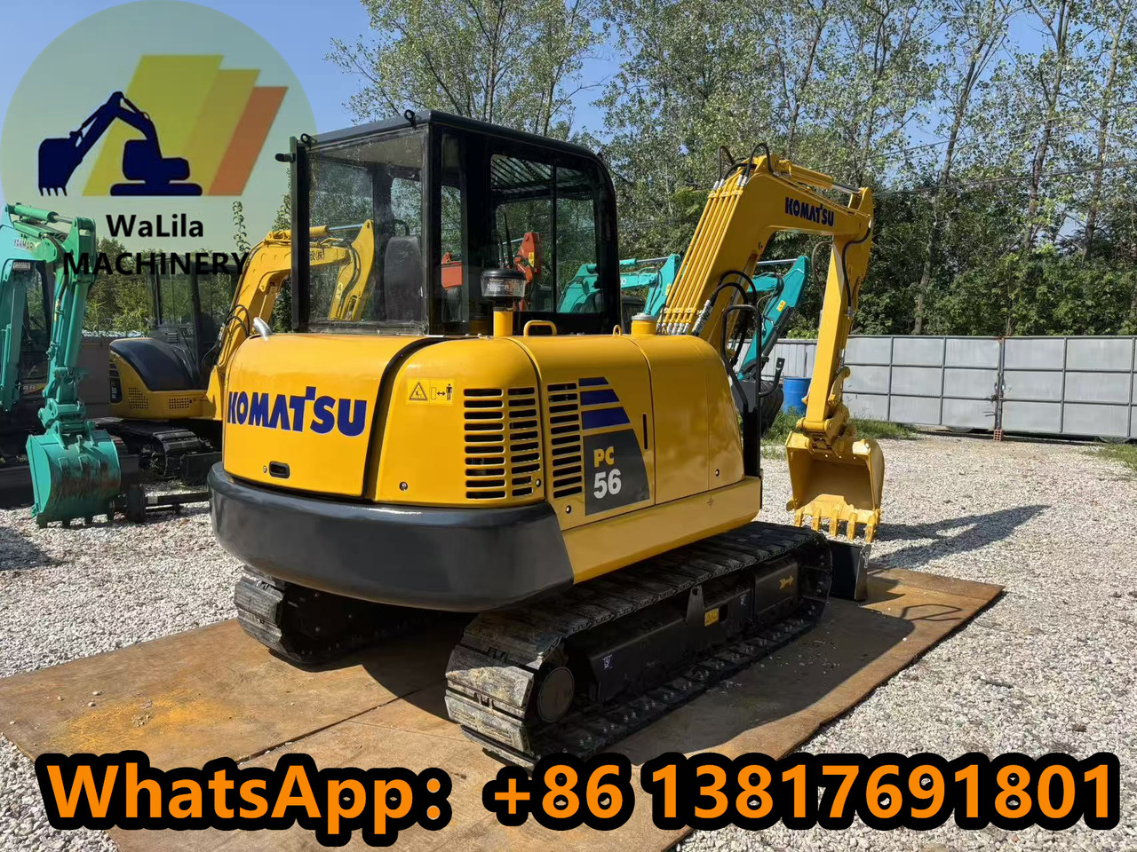 KOMATSU PC56-7 - Mini excavator: Foto 2 KOMATSU PC56-7 - Mini excavator: Foto 2