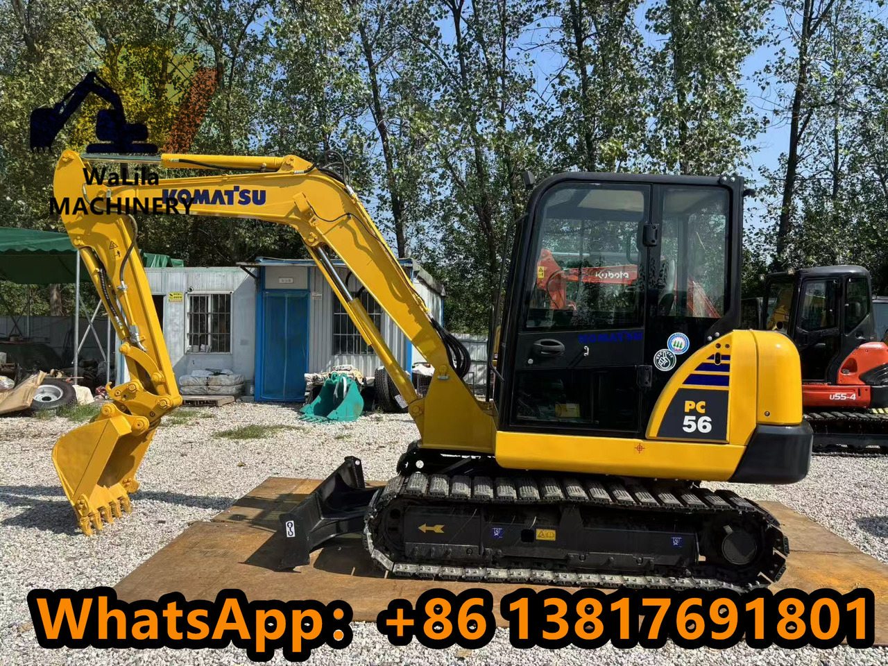 KOMATSU PC56-7 - Mini excavator: Foto 5 KOMATSU PC56-7 - Mini excavator: Foto 5