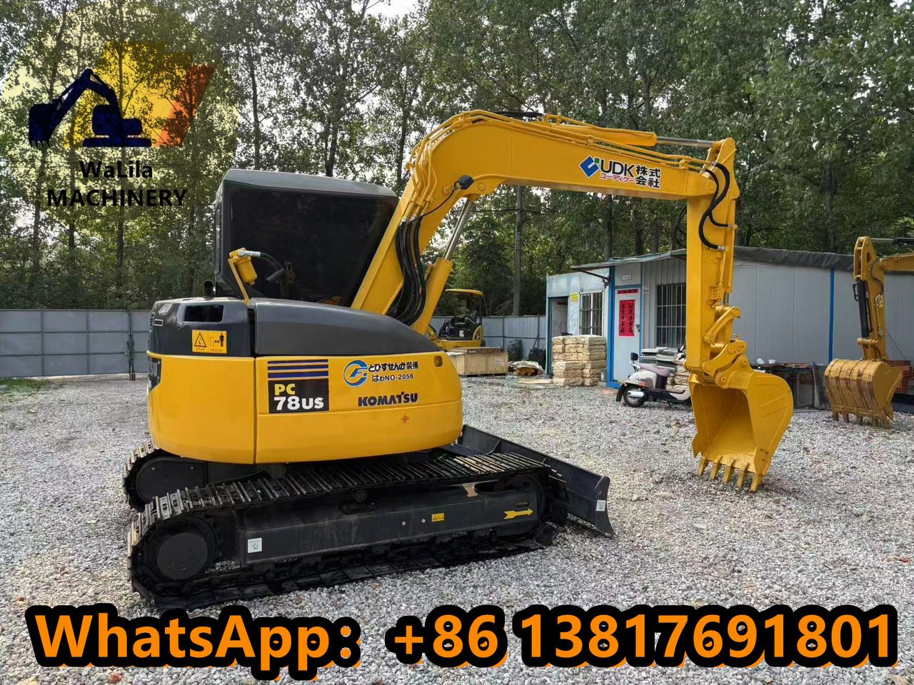 Komatsu 78US-6 - Mini excavator: Foto 1 Komatsu 78US-6 - Mini excavator: Foto 1