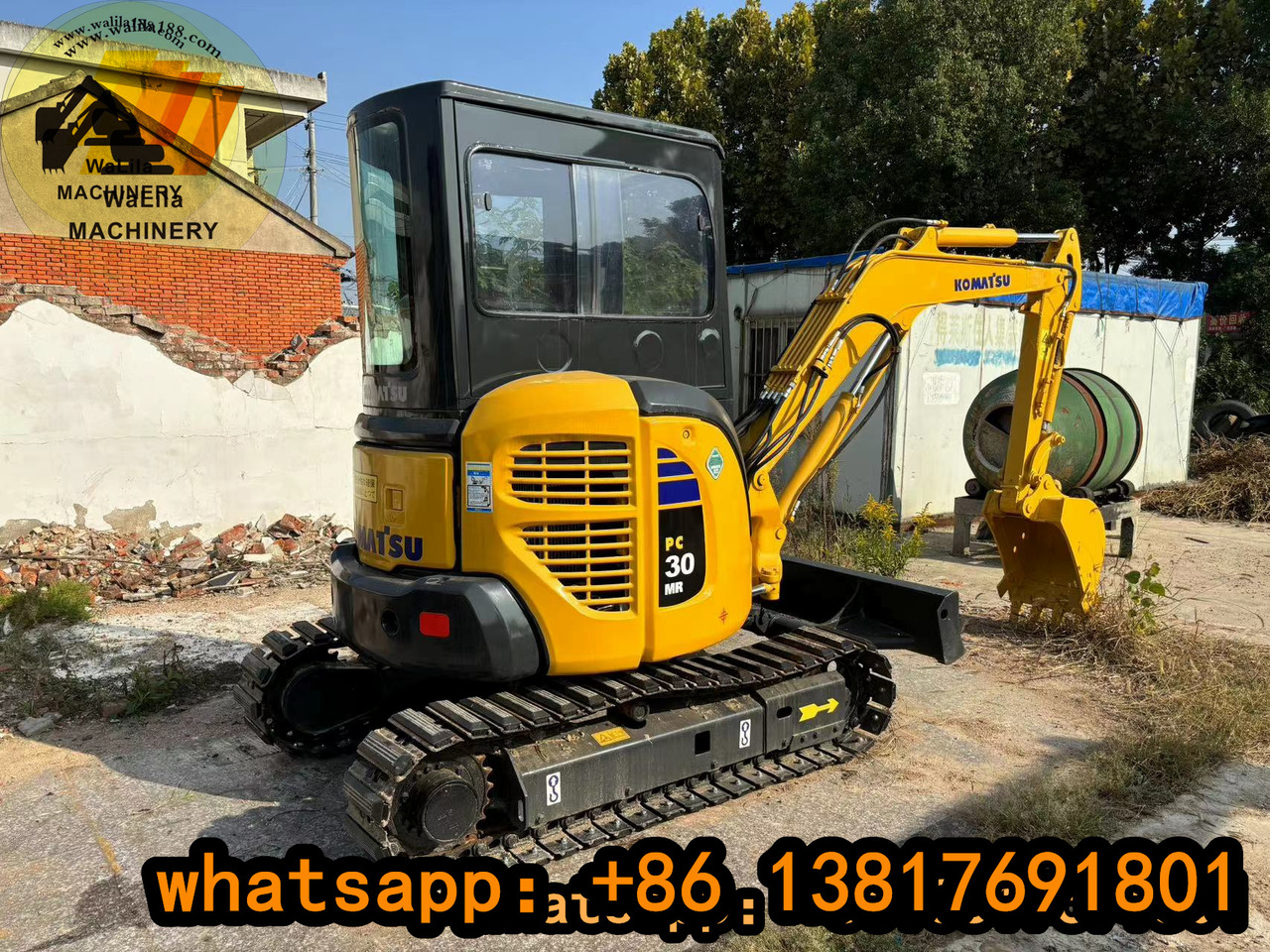 Komatsu PC 30 MR-3 Komatsu 30, Komatsu 35-3 - Mini excavator: Foto 5 Komatsu PC 30 MR-3 Komatsu 30, Komatsu 35-3 - Mini excavator: Foto 5