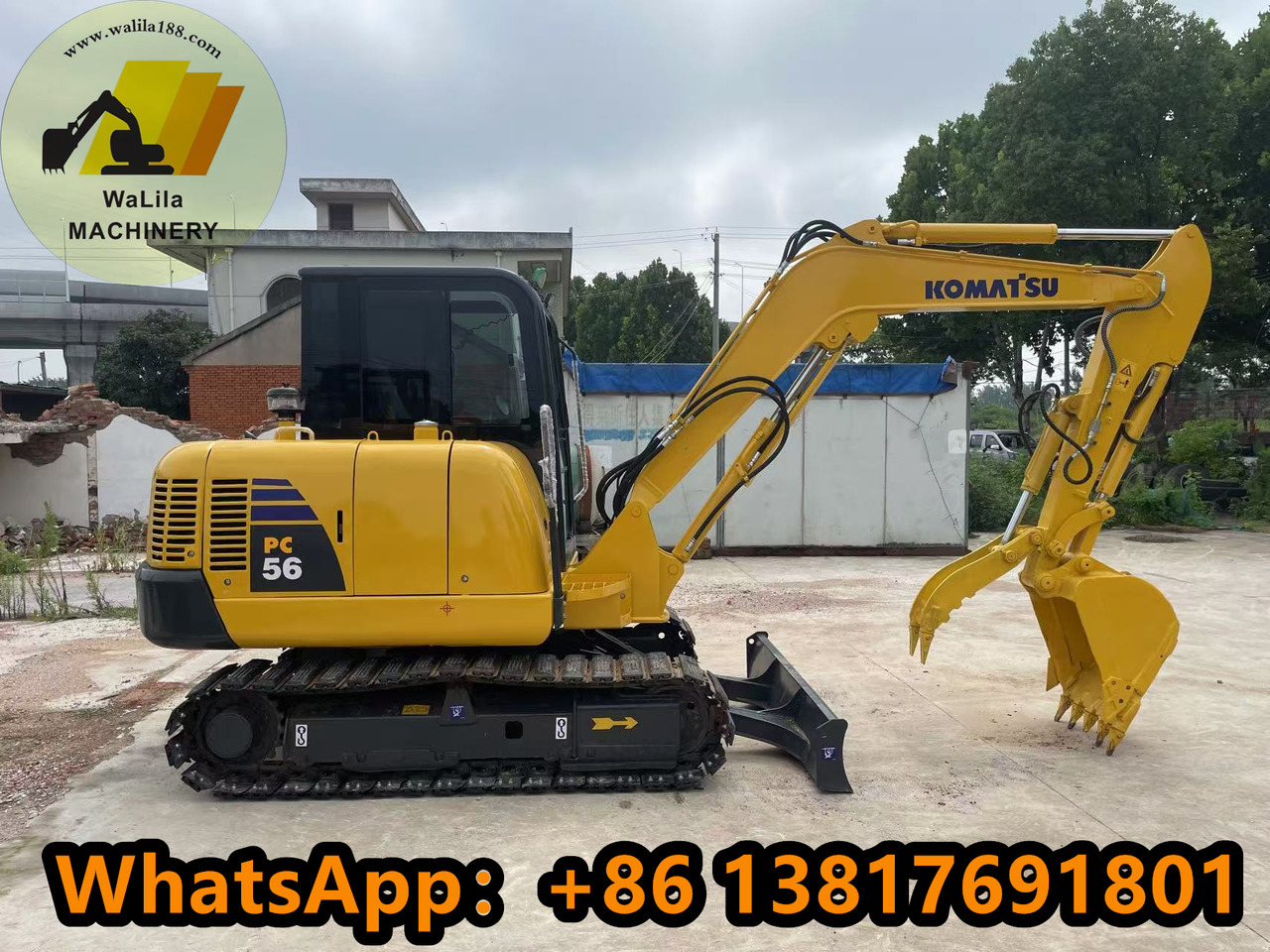 Komatsu PC 56-7 PC56-7 - Mini excavator: Foto 1 Komatsu PC 56-7 PC56-7 - Mini excavator: Foto 1