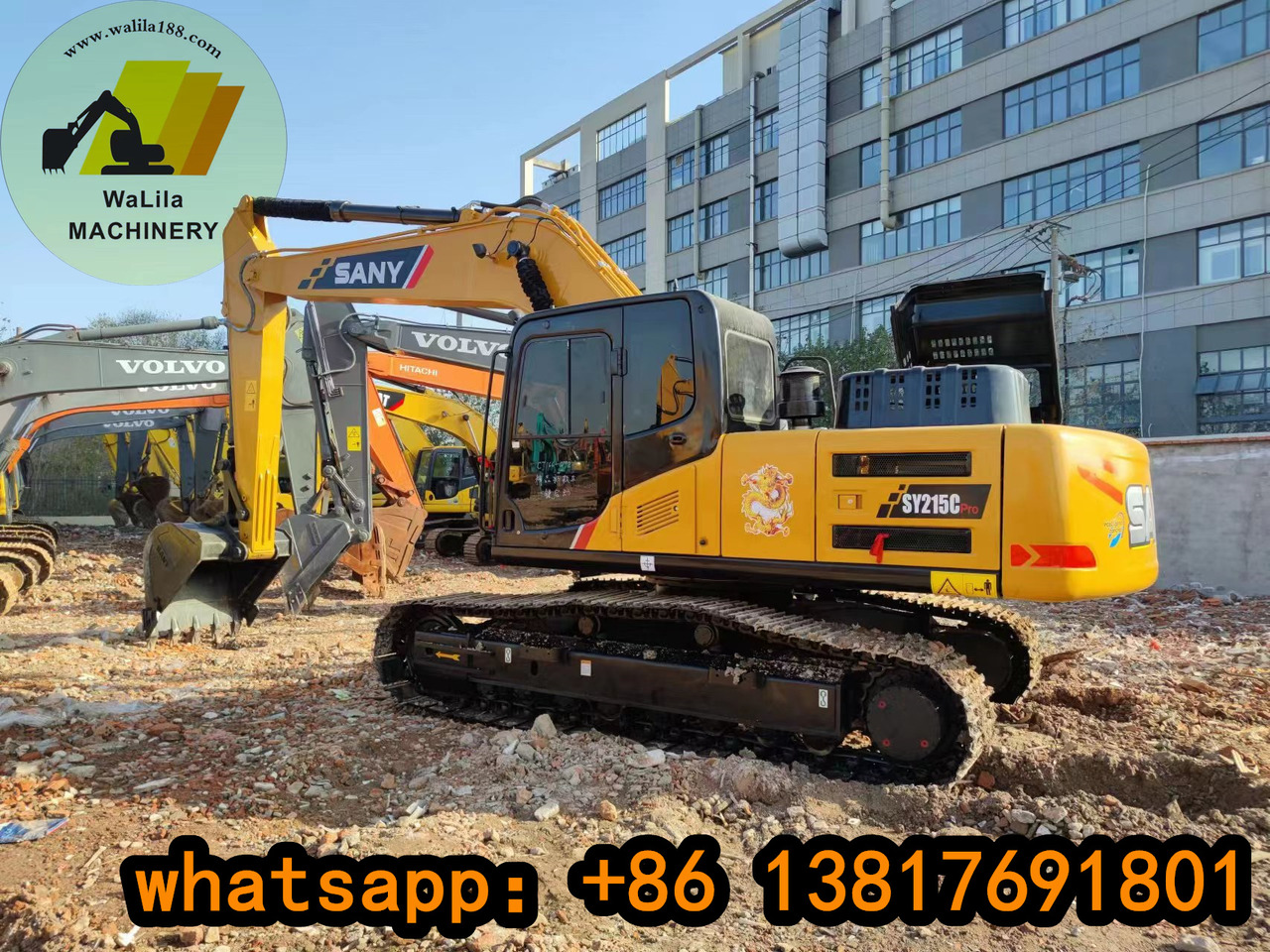 SANY SY215 - Excavator pe şenile: Foto 1 SANY SY215 - Excavator pe şenile: Foto 1