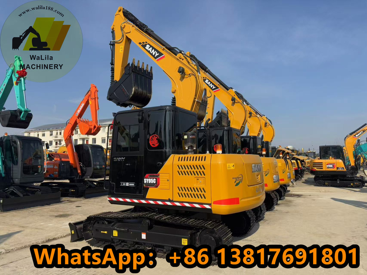 SANY SY95 - Excavator pe şenile: Foto 1 SANY SY95 - Excavator pe şenile: Foto 1