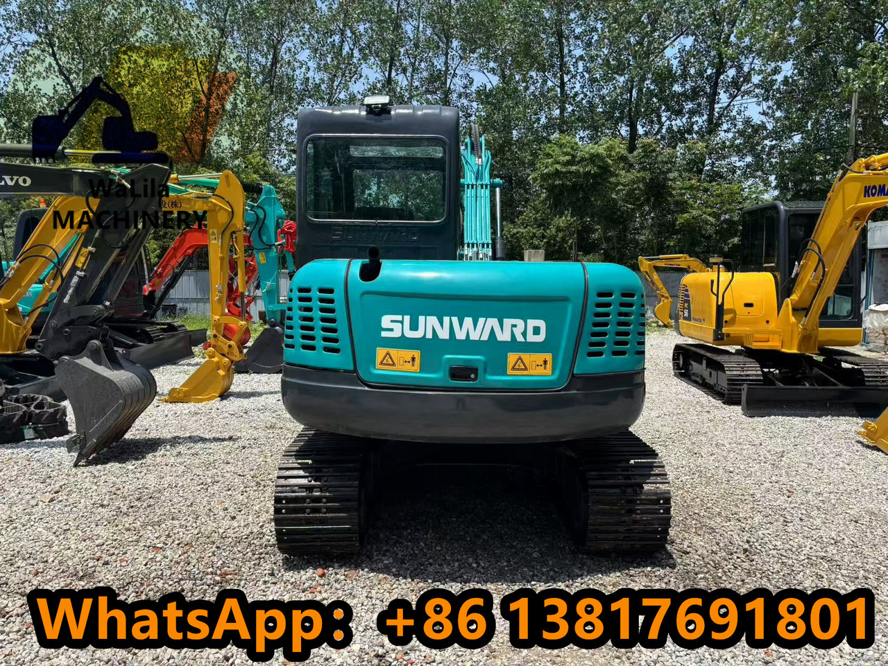 SUNWARD SWE 80 - Mini excavator: Foto 2 SUNWARD SWE 80 - Mini excavator: Foto 2