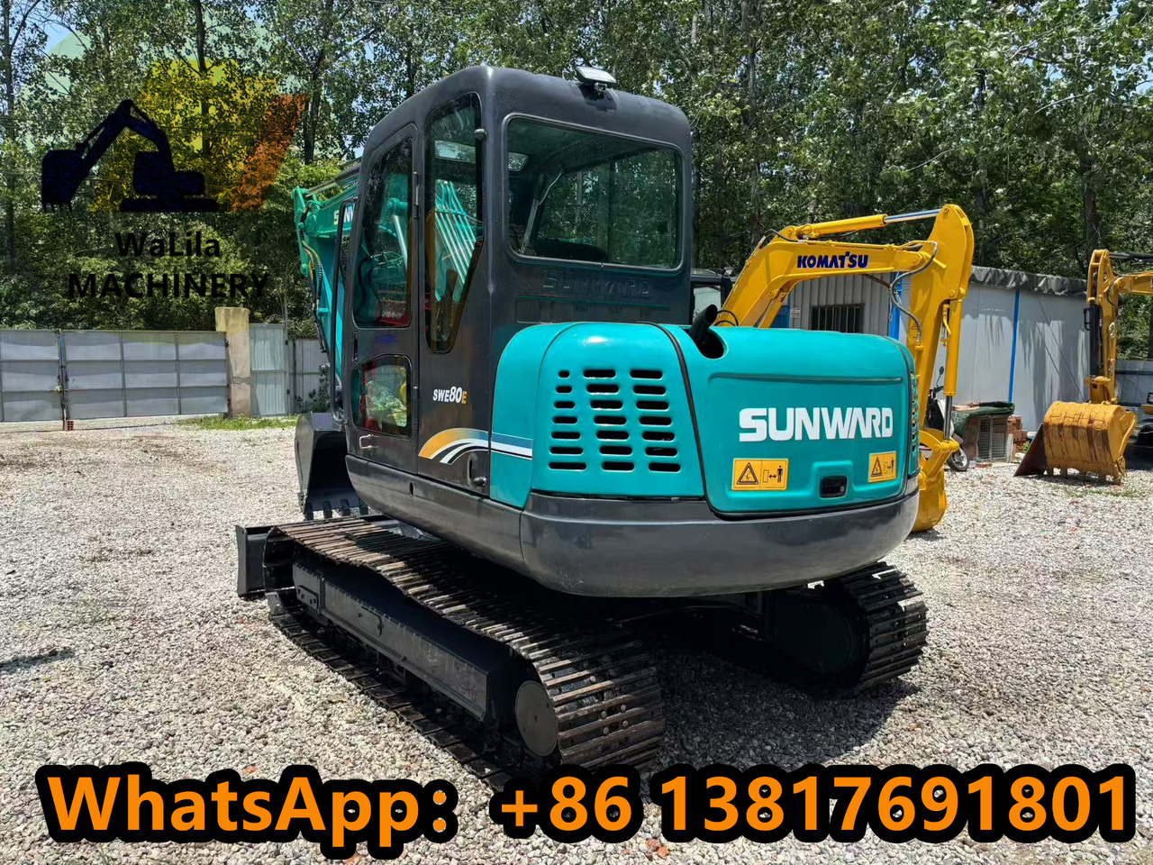 SUNWARD SWE 80 - Mini excavator: Foto 5 SUNWARD SWE 80 - Mini excavator: Foto 5