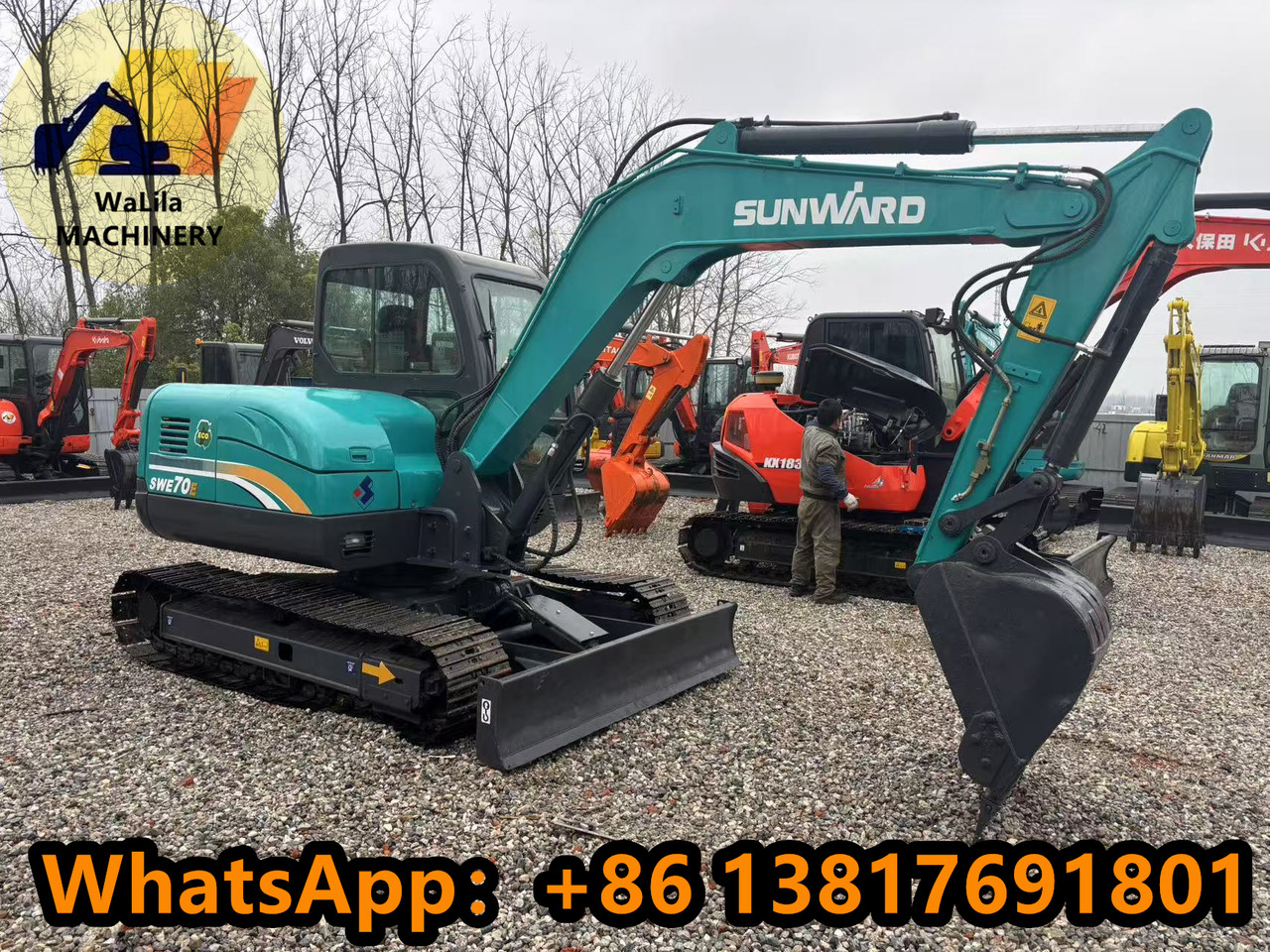 SUNWARD SWE70 - Mini excavator: Foto 5 SUNWARD SWE70 - Mini excavator: Foto 5