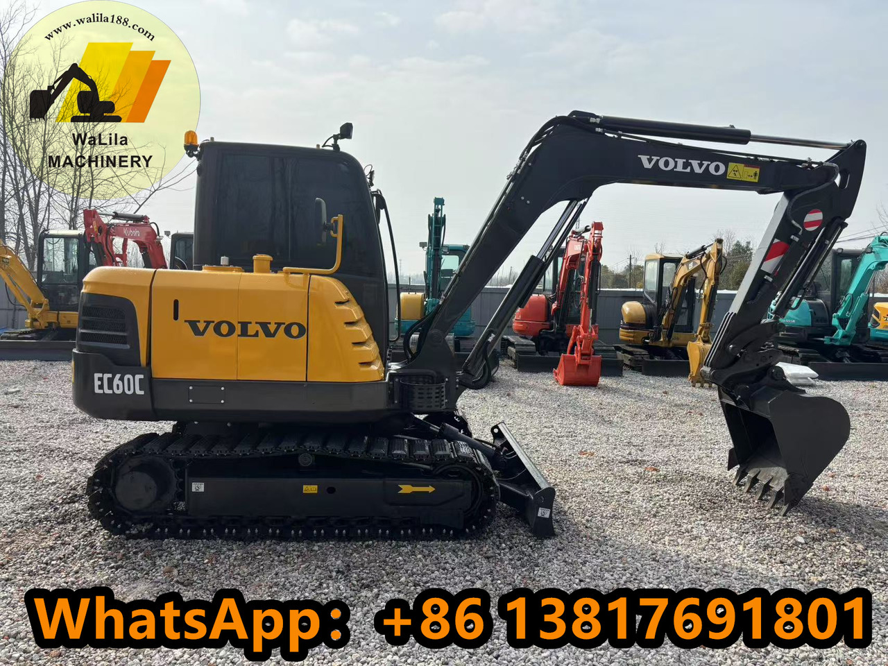 VOLVO EC60 - Mini excavator: Foto 1 VOLVO EC60 - Mini excavator: Foto 1