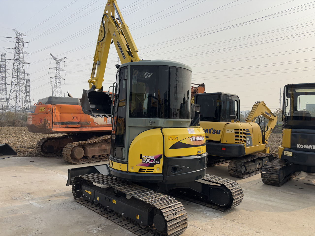 Yanmar Vio 55 Vio55 - Mini excavator: Foto 1 Yanmar Vio 55 Vio55 - Mini excavator: Foto 1